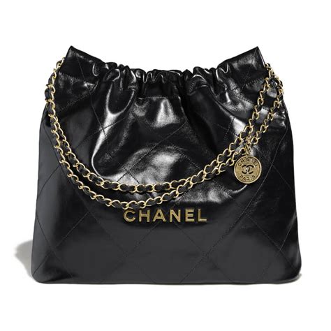 chanel 22 black medium|2022 chanel 22 bag.